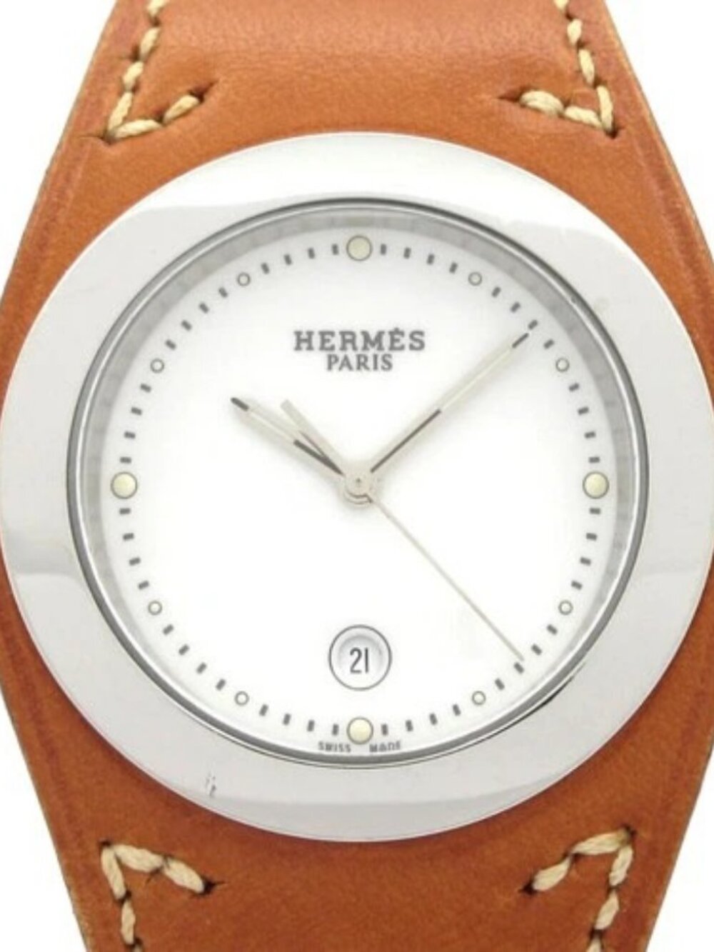 HERMES Arne HA3.710 1****** Brown Women's Wrist Watch
